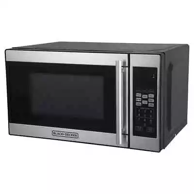 BLACK+DECKER 0.7 Cu Ft 700W Microwave Oven - Black - EM720CPN-P • $75.99