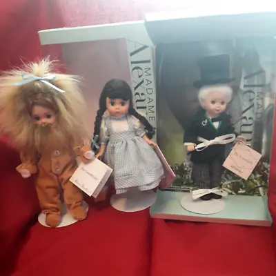 Madame Alexander Wizard Of Oz Wizard Doll 48426 With Dorothy And Cowardly Lion • $99.99