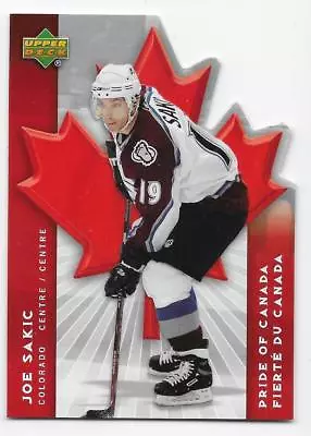 07/08 McDONALD'S UPPER DECK PRIDE OF CANADA Hockey (#PC1-PC6) U-Pick From List • $1.99