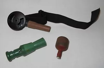 Lot Of 3 ~ Vintage Predator Mouth Call  Jack Rabbit  Coaxer  Cotton Tail • $19.99