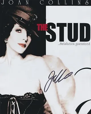 Joan Collins Hand Signed 8x10 Photo Autograph The Bitch The Stud Dynasty (K) • $96.77