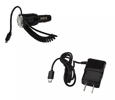2 AMP Car Charger + Wall Travel Home Charger For Motorola DEFY XT XT556 XT557  • $14.95