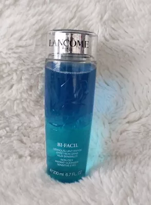 Lancome Bi-Facil Non - Oily Instant Cleanser Sensitive Eyes 200ml. New • £23