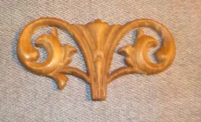 Classic Wood Molding Carved Applique Frame Onlay Furniture Decoration 3  X 6  • $6.50