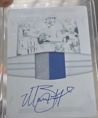 Matthew Stafford National Treasure 1/1 Printing Plate Patch Auto • $150