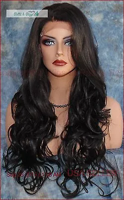 Lace Front Wig 2 Dark Brown Soft Flowing Waves Sexy Fast Ship USA Seller 167 • $69.99
