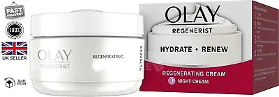 £8.45 • Buy Olay Regenerist Advance Anti Ageing Cream Moisturiser | Night | 50ml | New | F&F
