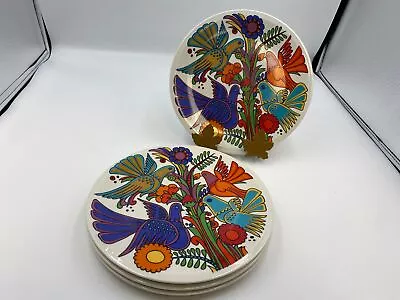 Set Of 4 Villeroy & Boch ACAPULCO Salad Plates With Full Design • $186.99