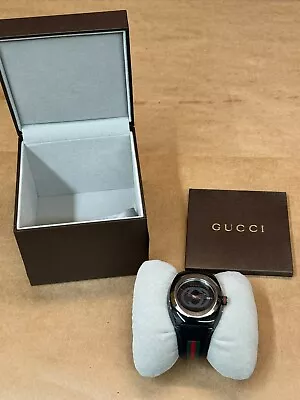 Gucci Sync 137.1  Swiss Made Quartz Mens Watch Excellent++ • $199.99