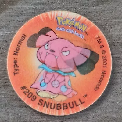 Pokemon Tazo Pog Walker's Special Lenticular Disc No.15 #209 Snubbull • £1.99