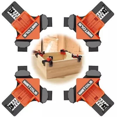 Corner Clamp For Woodworking 90 Degree Right Angle Clamp Wood Clamps 4Pcs • $37.20