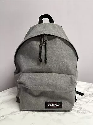 Eastpak Grey Backpack Rucksack Bag - FREE POSTAGE • £22.99