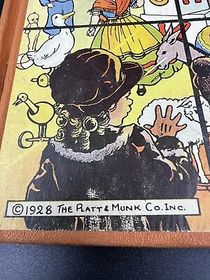 THE BRIMFUL BOOK VTG Mother Goose Rhymes 28th Ed 1939 Platt And Munk Watty Piper • $31.95