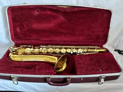1980's King 615 Tenor Saxophone Recently Pro. Service Adjustment S# N215xxx • $699