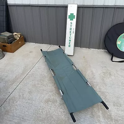 VTG Ferno Washington Double Pole Emergency Folding Medical Stretcher Cot W/ Box • $250