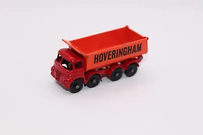 1964 Matchbox  Hoveringham Tipper Truck  #17 Red/Orange (Original Owner) • $21.50