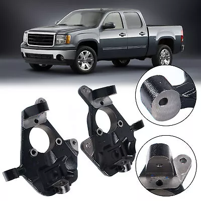 2  Drop Lowering Spindles For 1999-2007 Chevy GMC Silverado Sierra 1500 2WD 4WD • $101.99