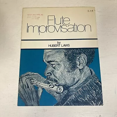 Flute Improvisation Paperback Book Sheet Music By Hubert Laws… • $17