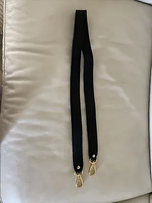 MARINO ORLANDI~ WIDE 1.5” Attachable Shoulder Strap. Black Leather. ￼NEW • $20