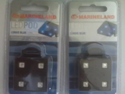 Marineland (2) Lunar Blue LED PODs For Marinelands Advanced LED Light • $8.99