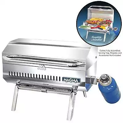 Magma A10-803 ChefsMate Propane Barbeque Gas Grill Boat RV Connoisseur Marine • $299.99