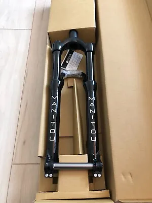 NEW Manitou Circus Expert Tapered Fork 26  BRAND NEW DIRT JUMP 100MM TRAVEL • $359.86