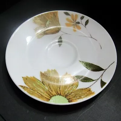 Mikasa Eclipse Golden Berry 5792-M Saucer Narumi Japan Floral China Replacement • $19.99