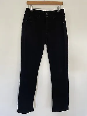 Salsa Jeans Secret Waist 32 Leg 30 Black Slim Leg Cotton Stretch • £25.40