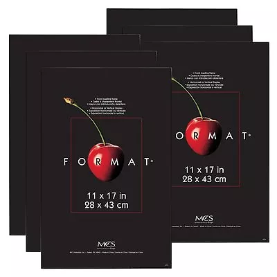 MCS Format Frame 11x17 Black Value 6 Pack (Same Shipping Any Qty) • $55.56
