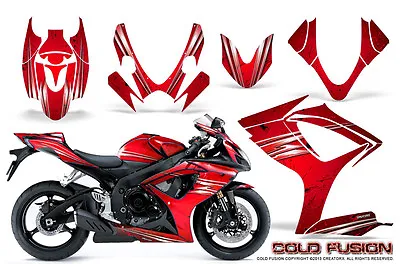 Suzuki Gsxr Gsx 600 750 2006-2007 Graphic Kits Creatorx Decals Stickers Cfr • $299.95