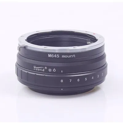 Tilt Lens Adapter For Mamiya M645 645 Mount Lens To For Fujifilm GFX Camera • £135.59