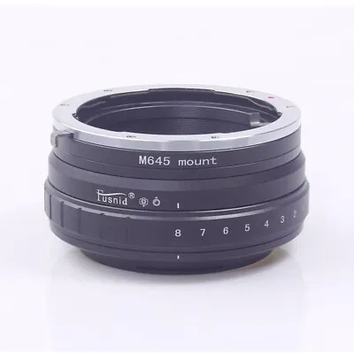 Tilt Lens Adapter For Mamiya M645 645 Mount Lens To Fujifilm GFX Camera • £149.99