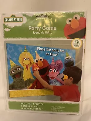 Sesame Street Party Game 2-8 Players Kid Toddler Birthday Celebration  • $2.99