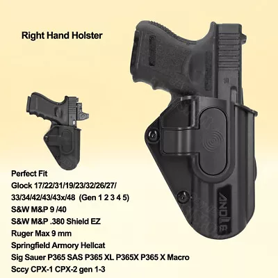 Tactical OWB Holster For S&W M&P 9/40 M&P .380 Shield EZ MP 9mm Shield EZ Pistol • $23.90