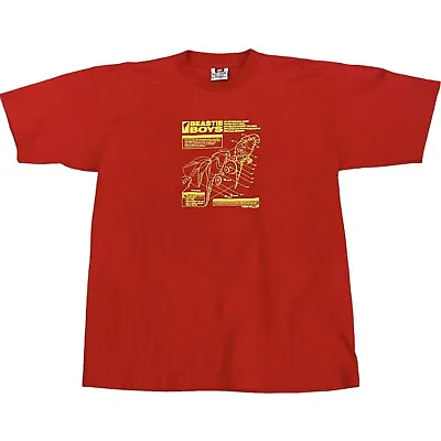 Vintage Beastie Boys Parrot T-shirt 2003 Rap Tees Hip Hop XL Mike D Ad Rock MCA • $100