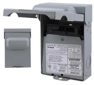 60 Amp 240-Volt Non-Fuse Metallic AC Disconnect Switch Box Power Enclosure • $19.05