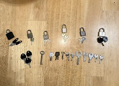 Old Vintage Mini Locks And Keys • $10