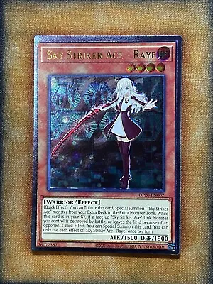 Yugioh Sky Striker Ace - Raye OP20-EN002 Ultimate Rare NM • $19.99