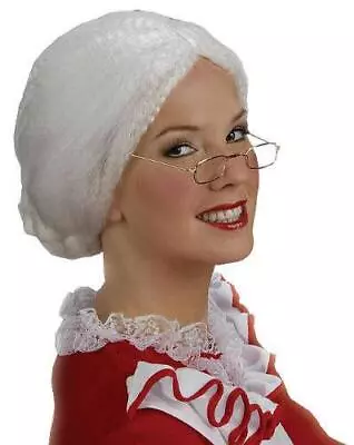 Mrs. Santa Claus Wig Christmas Old Woman Bun • $19.99