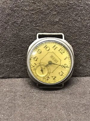 Vintage NEHI Soda Advertising Wrist Watch New Haven USA Not Run For Parts/Repair • $49.95