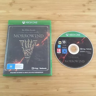 The Elder Scrolls Online: Morrowind | Xbox One (Plays On Series X) | As New Disc • $9.45