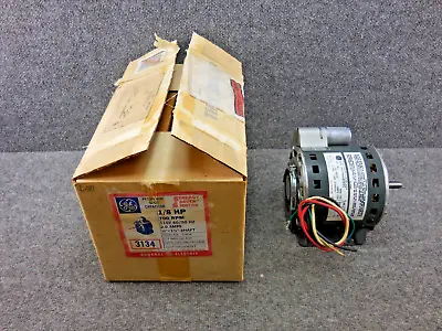 New Unused GE General Electric 5KCP39KGB909T Motor 1/8 HP 700 RPM 115V 2 AMP • $146.99