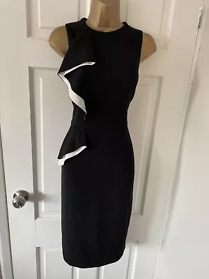 Coast Bodycon Wiggle Midi Dress Ladies UK 12 EU 40 US 8 Cocktail Party Wedding • £28