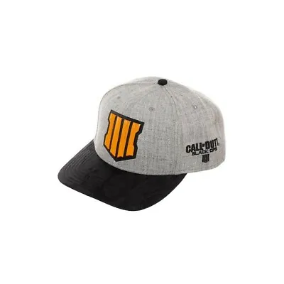 Official Call Of Duty Black Ops Iiii (4) Pre-curved Grey Snapback Cap • £19.99