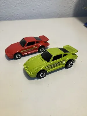 Hot Wheels Porsche 930 Turbo W/ Lime Green Lot 2 Loose • $9.99