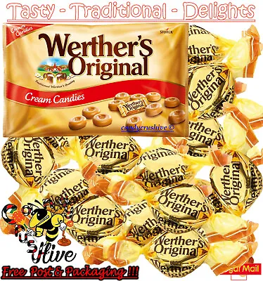 5g - 10kg Werther's Original Cream Candies Retro Sweet Traditional Boiled Sweets • £3.67