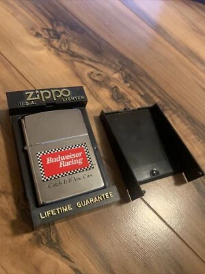 $135 • Buy Vintage Budweiser Racing Zippo
