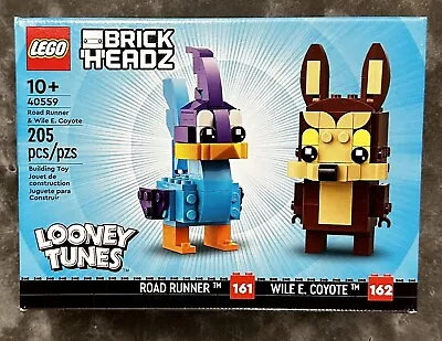 LEGO 40559 Road Runner & Wile E. Coyote Brick Headz • $29.89