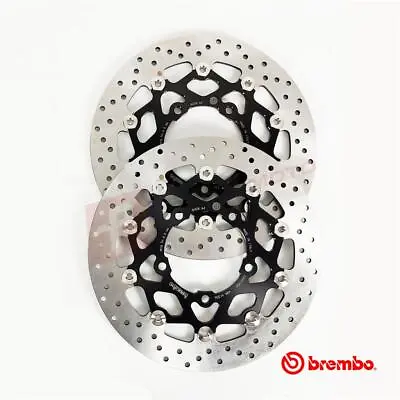 Brembo Floating Front Brake Disc Pair To Fit Suzuki GSXR 1000 K5-K6 2005-2006 • £387