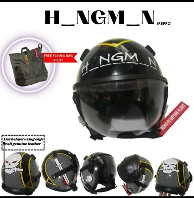 Top Gun Maverick 2022 Hangman Hgu-55 Flight Pilot Helmet W/leather Edgeroll+bag • $545